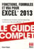 Fonctions, formules et VBA pour Excel (édition 2013)