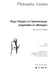 Revue Philosophia scientiae n.18/2 : Hugo Dingler et l'épistémologie pragmatiste en Allemagne