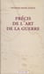 Précis de l'art de la guerre