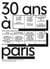 30 ans à Paris - lelivre du centre culturel suisse de Paris, 1985-2015
