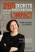 285 secrets pour une présentation qui a de l'impact - parler en public, cela s'apprend !