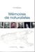 Mémoires de naturalistes