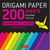 Origami Paper 200 sheets Rainbow Colors 6" (15 cm) /anglais