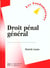 Droit penal general