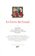 Le livre du Graal Tome 2