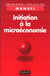 Initiation à la la microeconomie