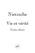 Vie et vérité