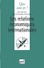 Les relations économiques internationales