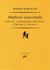 Mathesis universalis - l'idée de "mathématique universelle" d'Aristote à Descartes