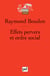Effets pervers et ordre social