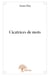 Cicatrices de mots