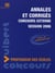 Annales et corrigés - concours externe - session 2006