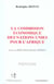 COMMISSION ECONOMIQUE DES NATIONS UNIES POUR L'AFRIQUE  (LA)
