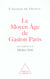 Le moyen age de gaston paris - travaux du college de france