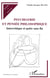 Psychiatrie et pensée philosophique - intercritique et quête sans fin