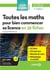 Sup en poche : toutes les maths pour bien commencer sa licence en 27 fiches : licence 1 et 2 (2e édition)