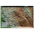 Carte en relief du Cantal