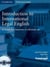 INTRODUCTION TO INTERNATION LEGAL ENGLISH STUDENT BOOK WITH AUDIO CDS