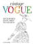 Vintage Vogue : Detachable postcards to colour in
