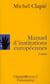 Manuel d'institutions européennes