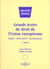 Grands textes de droit de l'union europeenne
