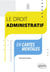 Le droit administratif en cartes mentales
