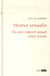 Hiatus sexualis - du non-rapport sexuel selon Lacan