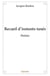 Recueil d'instants tanes - poesies