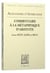 Commentaires à la Métaphysique d'Aristote - livres Petit Alpha et Beta