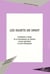 Les sujets de droit - contribution à l'étude de la reconnaissance de l'individu comme sujet direct du droit international