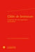 L'idée de littérature - à l'épreuve des arts populaires (1870-1945)