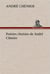 Poesies choisies de andre chenier