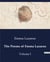 The Poems of Emma Lazarus : Volume I