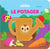 Le potager : Livre à flaps en feutrine