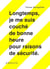 Longtemps je me suis couche de bonne heure pour raisons de sécurité