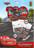 100 autocollants et 12 coloriages disney - cars