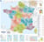 France administrative (poster plastifie - sous gaine)