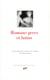 Romans grecs et latins