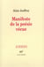 Manifeste de la poesie vecue - avec photographies et arme invisible