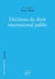 Décisions du droit international public