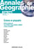 Annales de géographie - N° 739-740 3-4/2021 Écritures en géographie