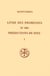 Livre des promesses et des prédictions de dieu Tome 1 et Tome 2 - introduction, texte latin, traduction et notes