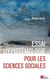 Essai d'épistemologie pour les sciences sociales