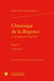 Chronique de la Régence Tome V: 1751-1754