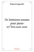 De lointaines sonates pour piano et l'etre sans nom