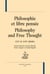 Philosophie et libre pensée - philosophy and free thought - XVIIe et XVIIIe siècles
