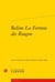 Relire la fortune des Rougon