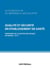 Qualité et securité en établissement de santé : panorama de la gestion des risques en France 2017