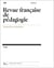 Revue française de pédagogie n.219/2023 : Varia