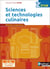 Sciences et technologies culinaires - 2ème - STHR - livre de l'élève + licence (édition 2016)